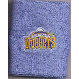 For Barefeet NBA Team Wristbands Pair Denver Nuggets