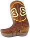 Western Cowboy Boot Handmade Carved Wood Intarsia Puzzle Box