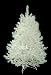 4.5 Shimmering White Iridescent Artificial Christmas Tree   Unlit