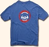 Chicago Cubs Retro Cubbie-Bear Logo T-Shirt by Red Jacket-L