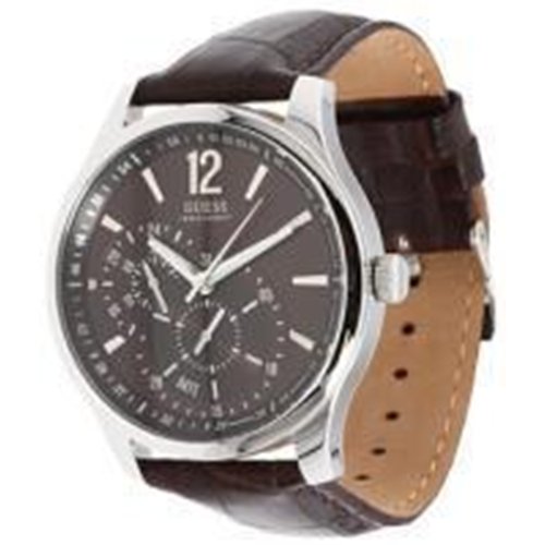 Guess Mens U95152G2 Brown Brown Dial
