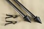 A&F Rod D�cor - NEW Decorative Curtain Rod #65, 28-48 inch, Black