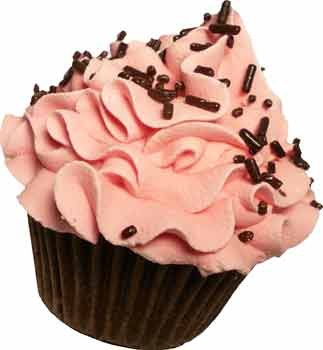 See Feeling Smitten Mint Condition Lg Cupcake Bath Bomb - Choc & Peppermint