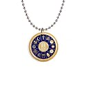 1 Inch Button Necklace of International Peace Symbol - World Religions (Christianity, Hinduism, Taoism, Bahai'i, Buddhism, Jainism, Shinto, Confucianism, Native Spirituality, Judaism, Sikhism, and Islam Logos)