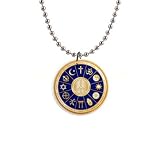 1 Inch Button Necklace of International Peace Symbol - World Religions (Christianity, Hinduism, Taoism, Bahai'i, Buddhism, Jainism, Shinto, Confucianism, Native Spirituality, Judaism, Sikhism, and Islam Logos)