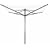 Brabantia Lift-O-Matic Rotary Dryer 50m Metallic Grey