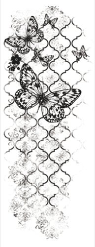 Kaisercraft Texture Clear Stamps 2"X5"-Flutter