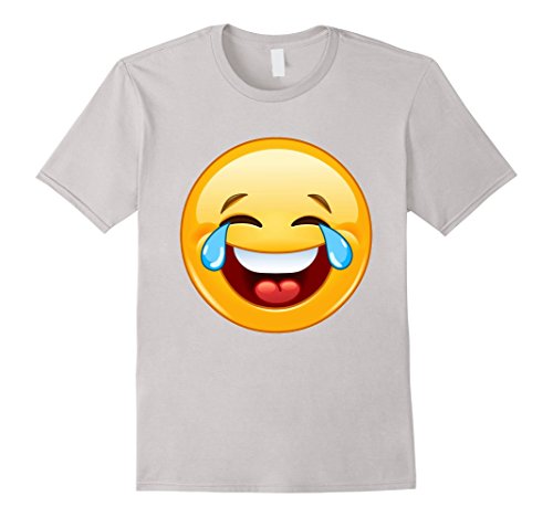 Laugh Emoji T-Shirt Smile Tears Emoticon