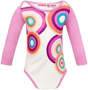 Desigual Baby Girls' Knitted Bodysuit (Baby) - Chicle - Chicle Rosado - 24 Months