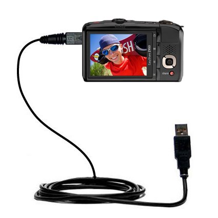 Classic Straight USB Cable for the Kodak z950 with Power Hot Sync and Charge capabilities - uses Gomadic TipExchange Technology