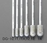 エスコ 5.0x10mmダイヤモンドバー(3mm軸) EA819DG-11A