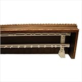 IMAGE OF BCL Drapery Hardware EZD Elizabeth Custom Moulding Double Curtain Rod Cornice in Venetian Gold