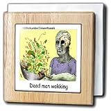 Dead Man Wokking - 6 Inch Tile Napkin Holder