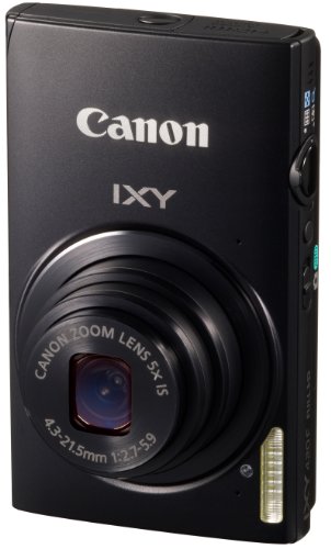 Canon デジタルカメラ IXY 420F ブラック 光学5倍ズーム 広角24mm Wi-Fi対応 IXY420F(BK)