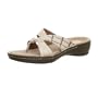 Clarks Artisan Women's Mantis Sandal,Off White,10 M