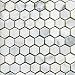 CARRERA MARBLE 1" HEXAGON POLISHED MOSAIC