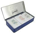 Ladies Handkerchiefs - Metal Gift Box Of 3 Different Designs