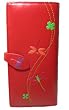 Draonflies Spring Love - Red Vegan Leather Large Wallet