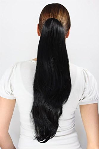 HI GIRL New Fashion Synthesis Women Straight Cosplay Party Surper Long Hairpiece ponytail costume Wig Wigs #9