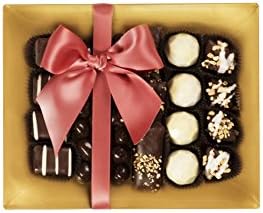 Gourmet Party Chocolate Arrangement, Thank You Chocolate Plate By Chocolate Decor (Medium)