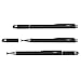 H&T(TM) Second Generation Fine Point Stylus with Two Tip [2 in 1] for Ipad, Ipad Air, Ipad Mini, Iphone, Samsung Galaxy, Nexus, Lg G Pad, HTC and Other Touch Screen Devices (Black)