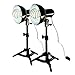 Table top studio lighting kit, 5000K daylight bulb