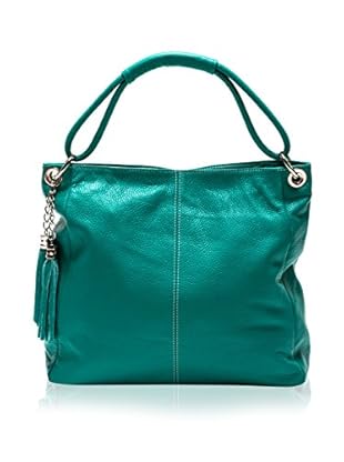 Anna Luchini Bolso asa al hombro Tote (Turquesa)