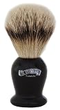 Colonel Conk Products 920 Silver Tip Badger Brush with black Handle
