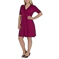 Merona&reg; Plus Johnny Collar Dress - Pink