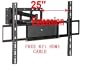 Samsung LN40B750 Universal Articulating Swivel wall mount & FREE HDMI CABLE