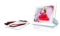 Philips 7" High Resolution Digital Photo Frame with extra fashionable bezel (7FF1MS/05)