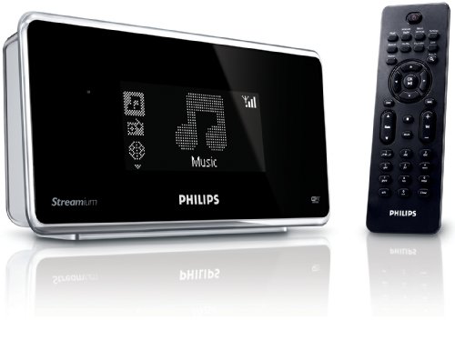 Philips NP1100/05 Network Music Player with Wireless Music Streaming, Internet Radio and Digital Sound Output