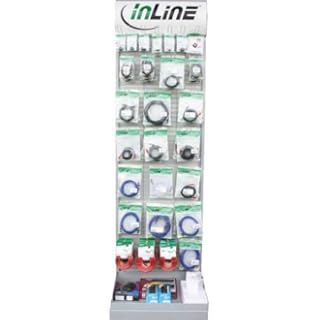 Câble réseau, InLine®, fiche de secteur sur Euro 8 prise femelle 10m