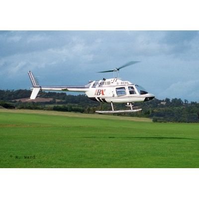 Bell 206 Jet Ranger German Civilian Helicopter 1-32 Revell Germany