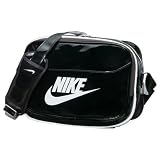 NIKE ナイキ エナメルショルダーバッグ チーム364 38L BA2380 067 ブラック/ホワイトの画像