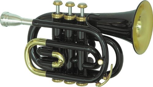 Amati ATR 314 Bb Pocket Trumpet Black (Black) Amati ATR 314 Bb Pocket Trumpet Black (Black)