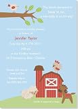 Barnyard Baby Shower Invitation