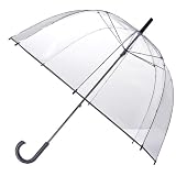 Totes Elements Clear Bubble Umbrella
