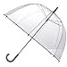 Apparel : Totes Elements Clear Bubble Umbrella