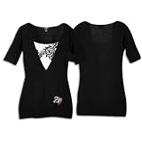 Southpole - Southpole Women's Deep V-Neck 2-Fer T