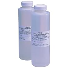 YSI 060911 Brackish Water Conductivity Calibrator Solution, 10000 uS/cm Range (Box of 1, 8 Pints per Box)