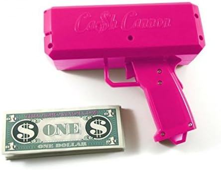 The Cash Cannon Make it Rain Every Man's Dream Toy. Pure Pink. by Cash Cannon