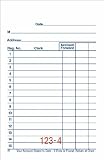 Adams General Purpose Sales Book, Carbonless, 5.63 x 3.34 Inches, White and Canary, 50 Sets/pack, 10 Pack (DC3510)