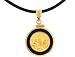   - 14K Onyx 2006 Tonkinese Cat Coin Pendant