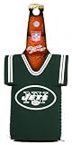 NEW YORK JETS NFL BOTTLE JERSEY KOOZIE COOZIE COOLER