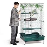 3 Level Iguana Kingdom 32 X 32 X 61h (hunter Green)