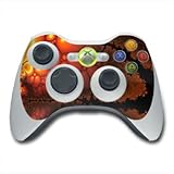 Demonic Mitosis Design Skin Decal Sticker for the Xbox 360 Controller