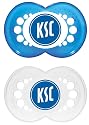 MAM 661754 - Ulti MAM Latex, Schnuller, Bundesliga: Karlsruher SC, Doppelpack