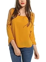 Romantik Paris Top Emilie (Mostaza)