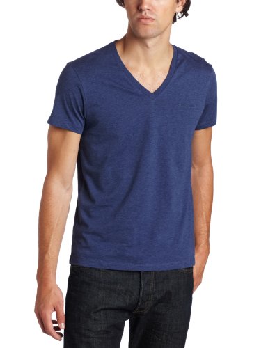Ben Sherman Herren T-Shirt MB00026S, Gr. 46 (S), Blau (85X) Preisvergleich
